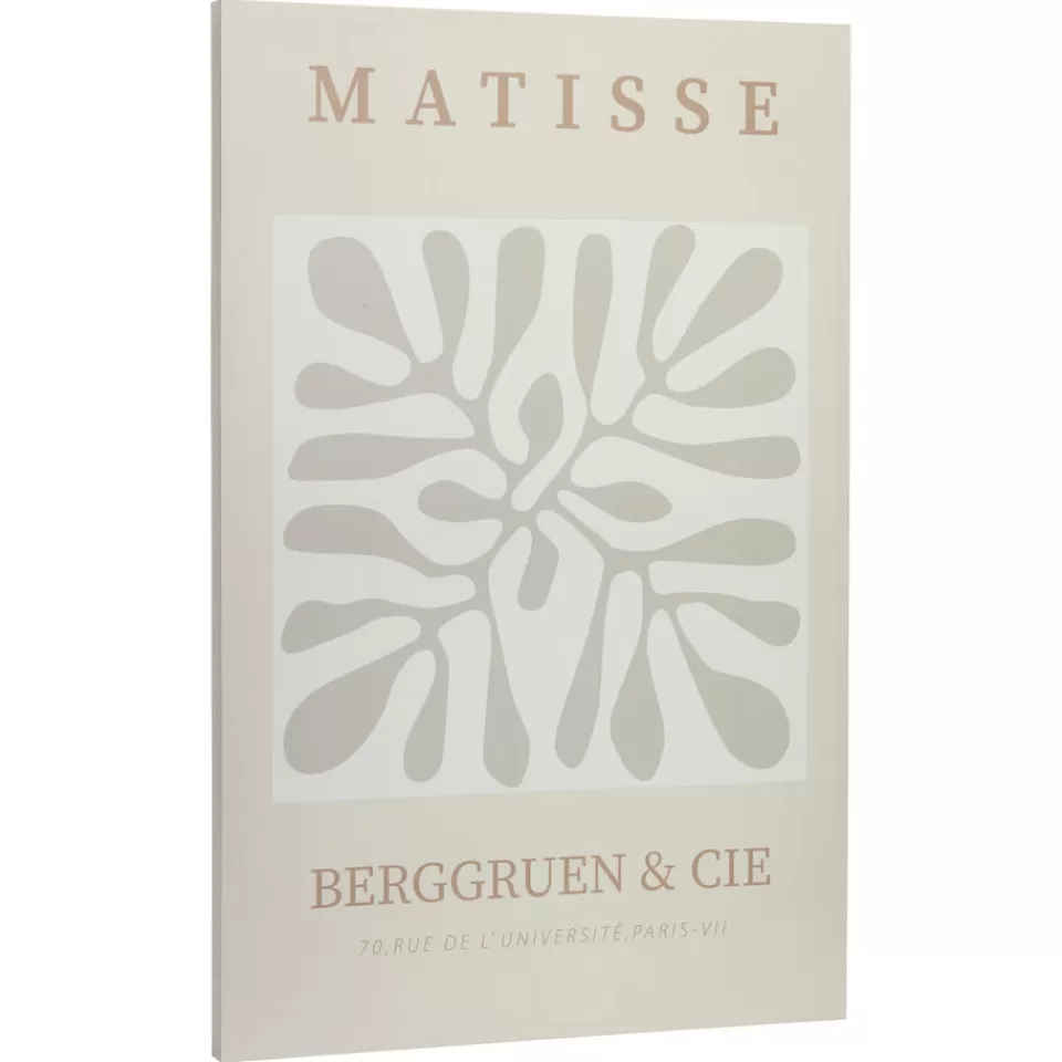 Kwantum Canvas Schilderij Matisse Beige 75x115 Cm | Wanddecoratie