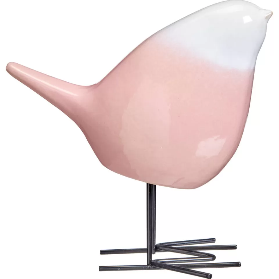 Kwantum Decoratievogel Bresse Roze 16 Cm | Decoratie Beelden