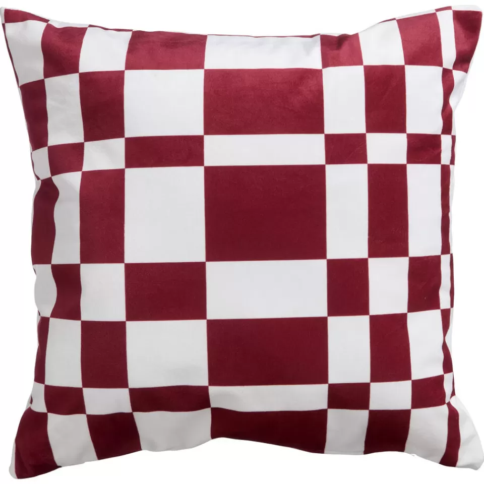 Kwantum Kussen Casoli Rood 45x45 Cm | Sierkussens