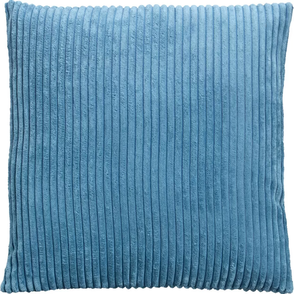 Kwantum Kussen Rib Donker Blauw 45x45 Cm | Sierkussens