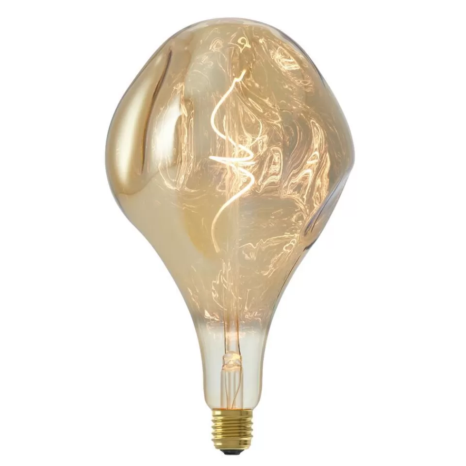 Kwantum LED Lamp 16,5x28 Cm Champagne E27 Dimbaar | Lichtbronnen