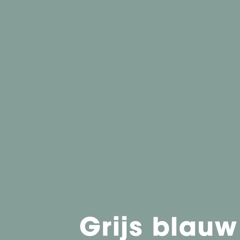 Kwantum Muurverf Mat Grijs Blauw 1 L | Muurverf