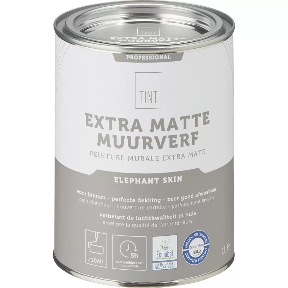 Kwantum Muurverf Professional Elephant Sin 1 L | Muurverf