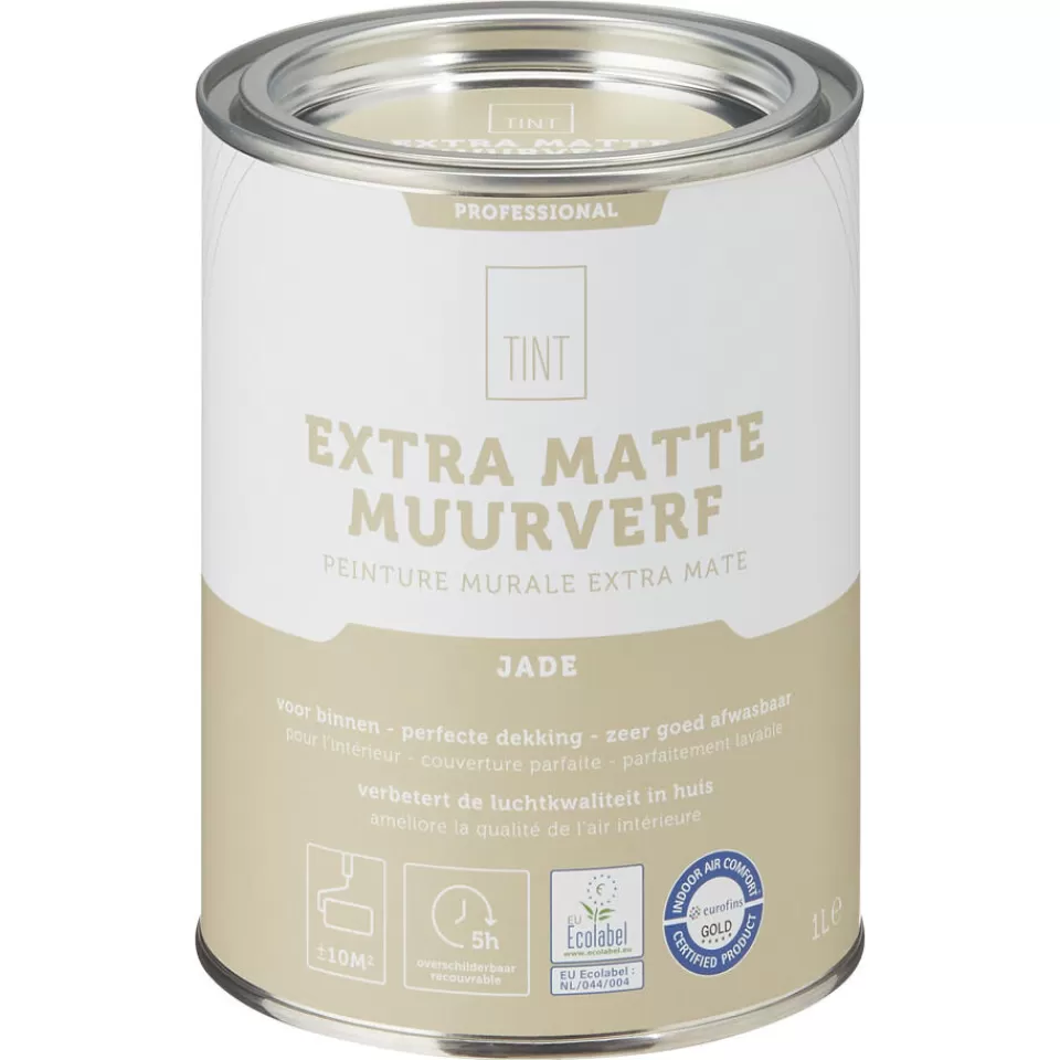 Kwantum Muurverf Professional Jade 1 L | Muurverf