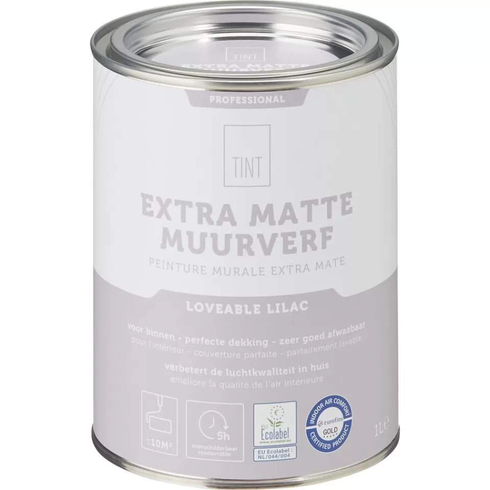 Kwantum Muurverf Professional Loveable Lilac 1 L | Muurverf