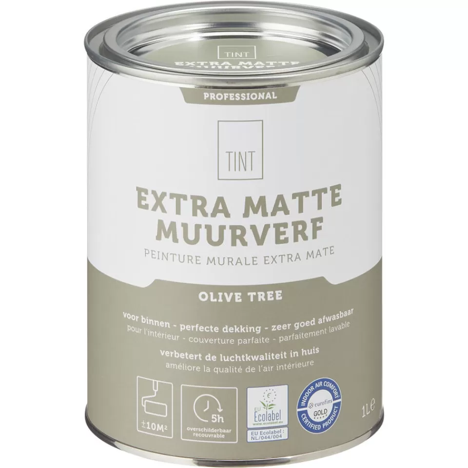 Kwantum Muurverf Professional Olive Tree 1 L | Muurverf