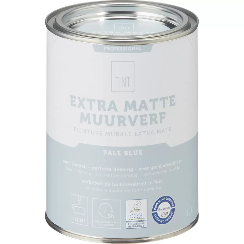 Kwantum Muurverf Professional Pale Blue 1 L | Muurverf