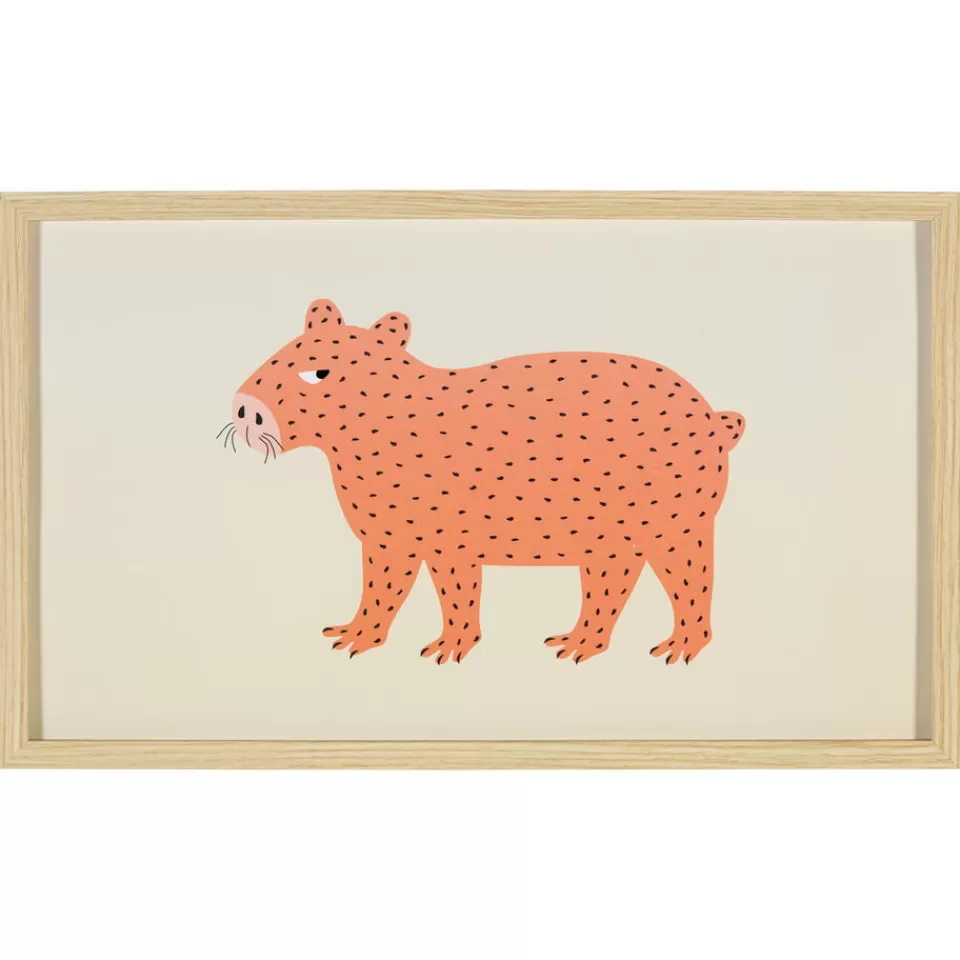 Kwantum Poster Capibara | Wanddecoratie