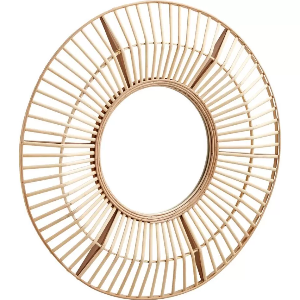 Kwantum Spiegel Rattan Bruin | Spiegels