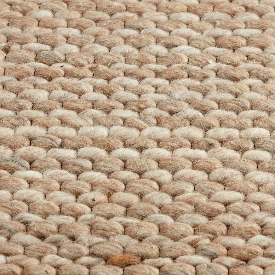 Kwantum Vloerkleed Corbin Zand 190x280 Cm | Vloerkleden | Vloerkleden Woonkamer