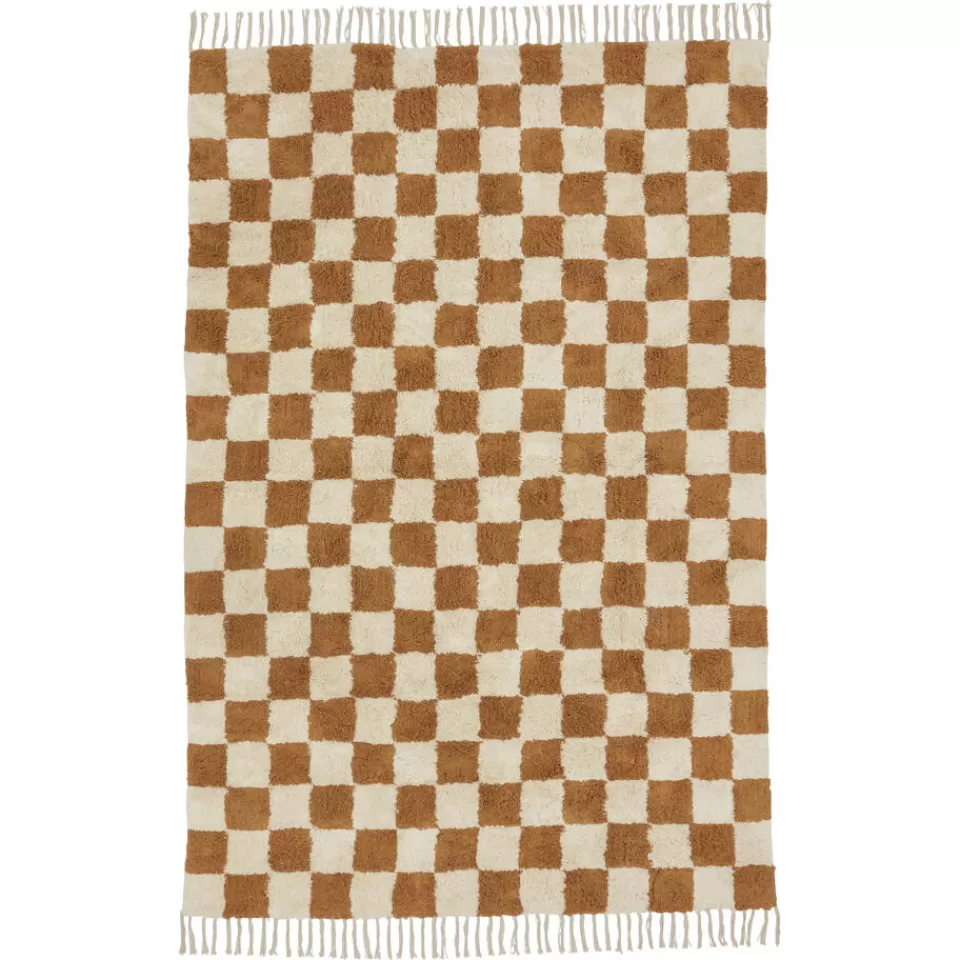 Kwantum Vloerkleed Pepperwood 160x230cm Bruin | Vloerkleden | Vloerkleden Woonkamer