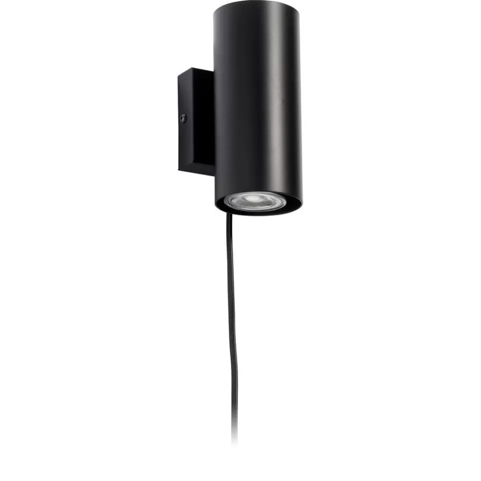 Kwantum Wandlamp Alpan Zwart | Wandlampen