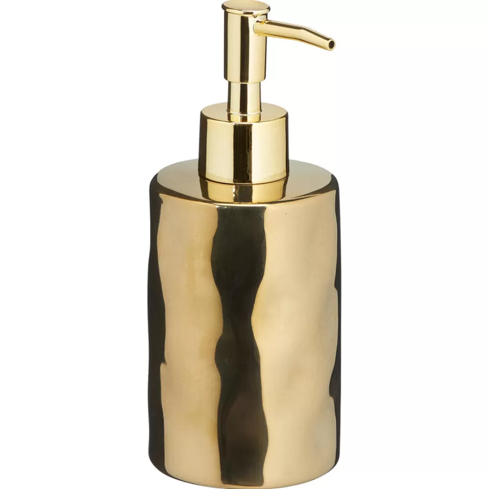 Kwantum Zeepdispenser Hammer Goud | Keukenaccessoires | Badkameraccessoires